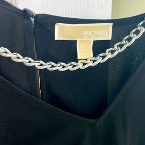 Michael Kors Long Sleeve blouse with Chain